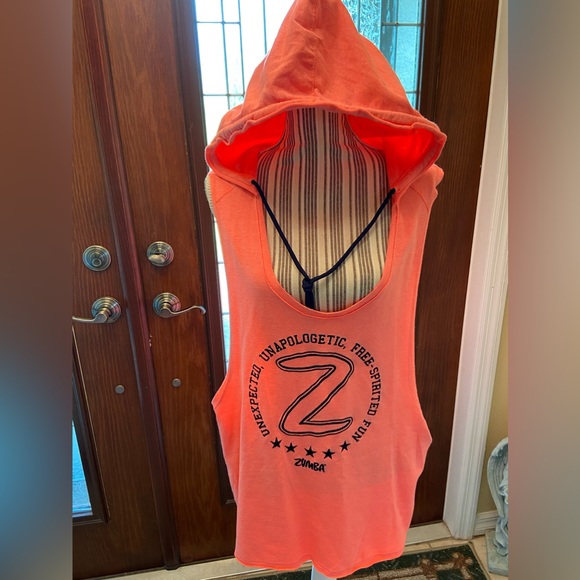 Zumba WeAre XXL Hooded Muscle Tank Top - Picture 10 of 10